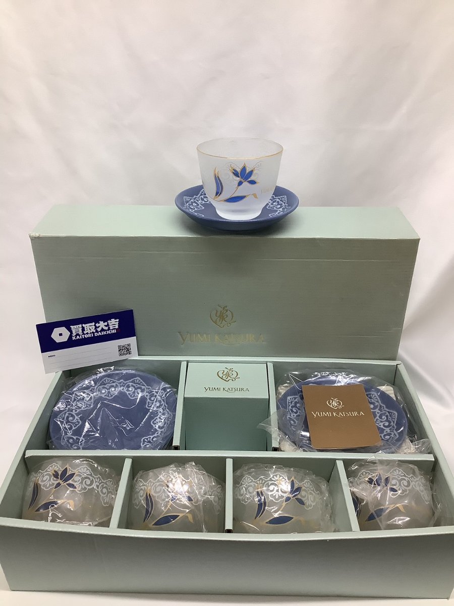 横浜市神奈川区で【桂由美 ペアグラス・茶器セット】を売るなら買取専門店大吉 新子安駅前店へ|え、こんな物も売れるの?