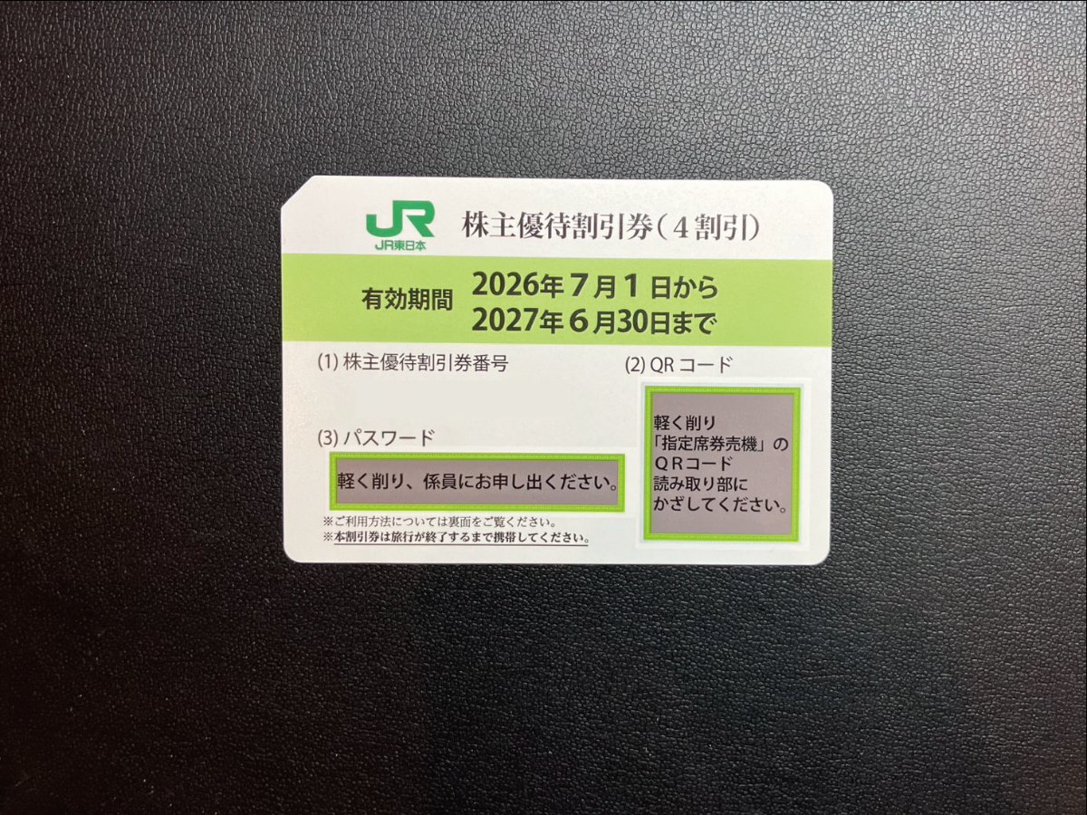 横浜市神奈川区で【JR株主優待割引券】を売るなら買取専門店大吉 新子安駅前店へ|え、こんな物も買い取れるの?